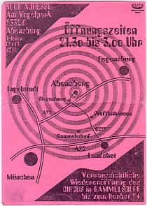 Circus Abensberg Flyer Rueckseite